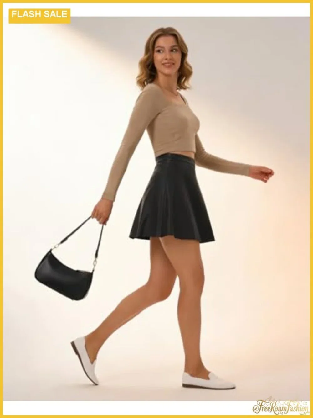 Faux Leather Hobo Shoulder Bag Women Crossbody Tote Purse
